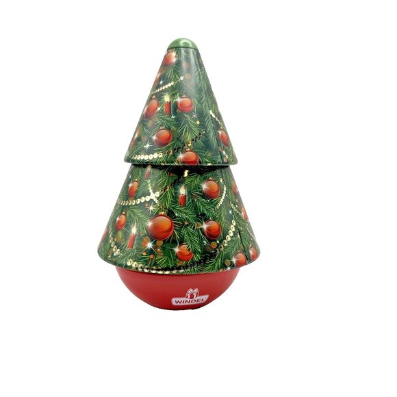 Windel Other - Windel Musical Christmas Tree Spinning Tin "Oh Christmas Tree” Germany 8” Video